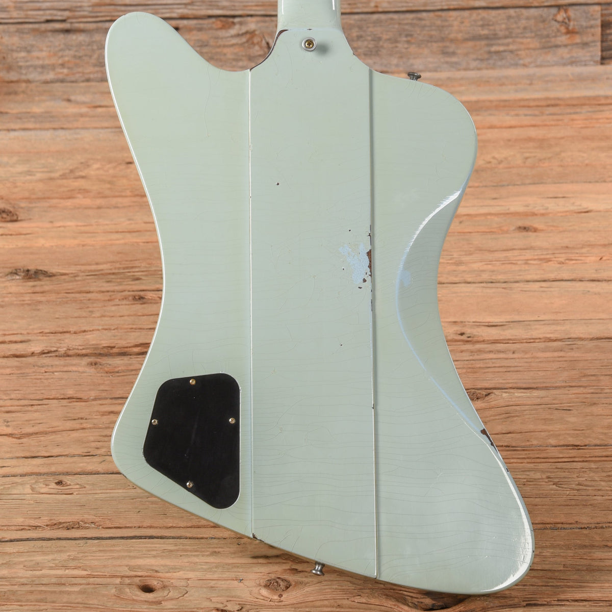 Gibson Custom Murphy Lab '63 Firebird V Heavy Aged Frost Blue 2024 - View 3 | MusicMarket