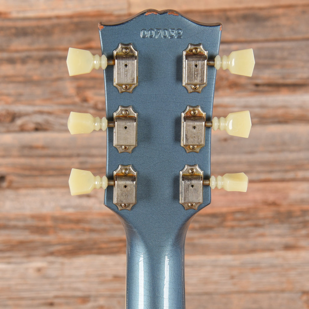 Gibson Custom Murphy Lab 64 SG Standard Reissue Light Aged Pelham Blue 2020 - View 7 | MusicMarket