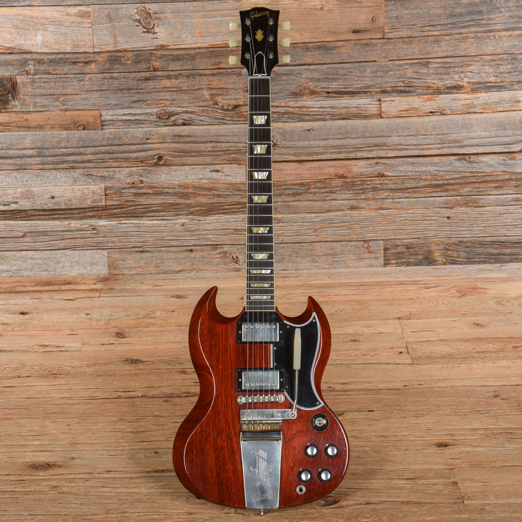 Gibson Custom Murphy Lab '64 SG Standard Reissue Ultra Light Aged Cherry 2023 - View 4 | MusicMarket