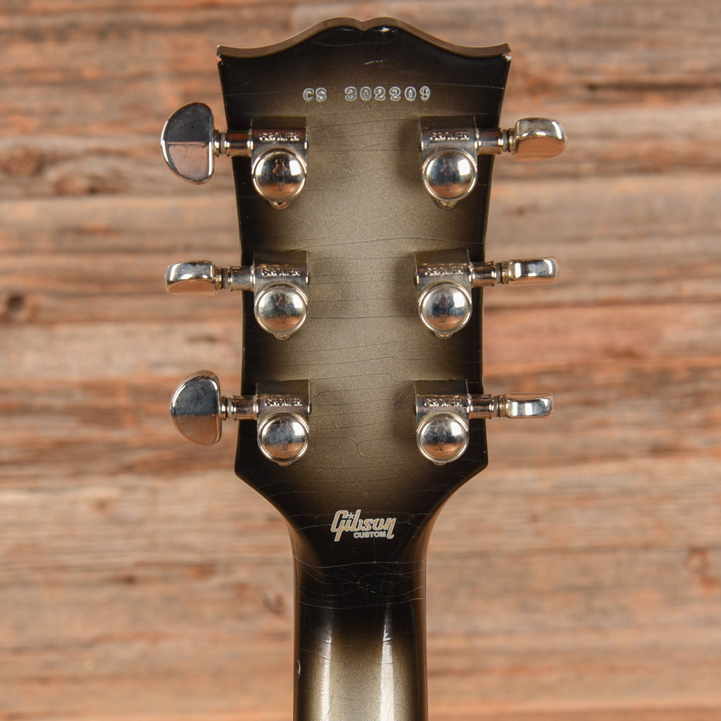 Gibson Custom Murphy Lab Les Paul Custom Ultra Light Aged Silverburst 2023 - View 7 | MusicMarket