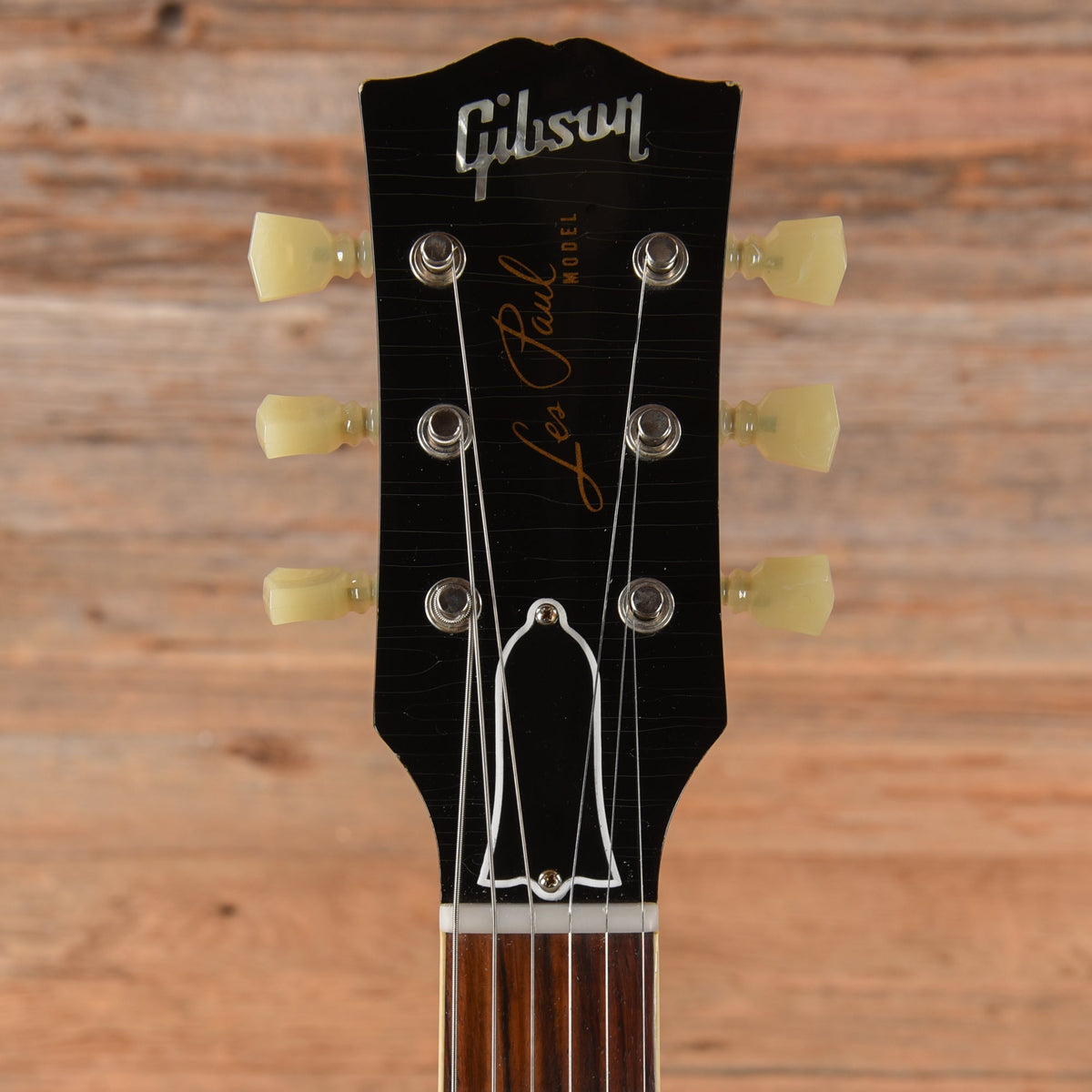 Gibson Custom Painted Over Series '60 Les Paul Standard Reissue Ebony Over Kerry Green 2016 - View 6 | MusicMarket