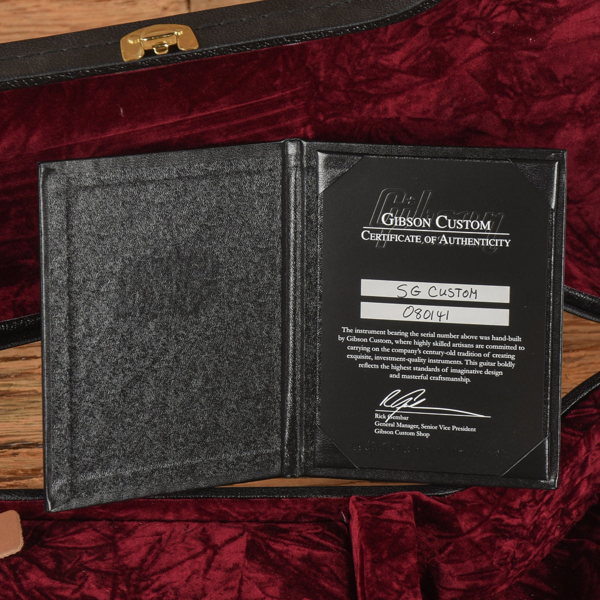 Gibson Custom SG Custom Walnut 2018 - View 10 | MusicMarket