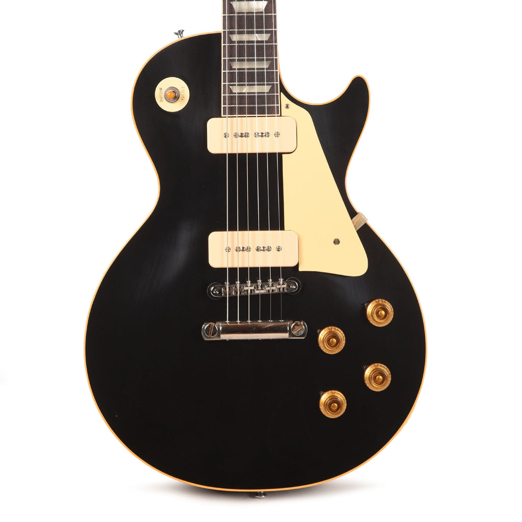 Gibson Custom Shop 1956 Les Paul Standard Antique Ebony VOS w/P90 Pickups - View 2 | MusicMarket