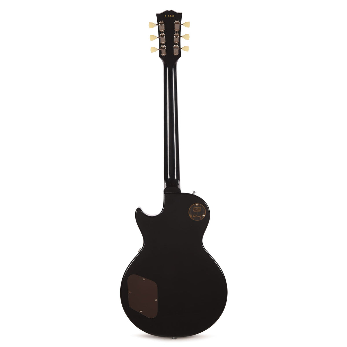 Gibson Custom Shop 1956 Les Paul Standard Antique Ebony VOS w/P90 Pickups - View 5 | MusicMarket