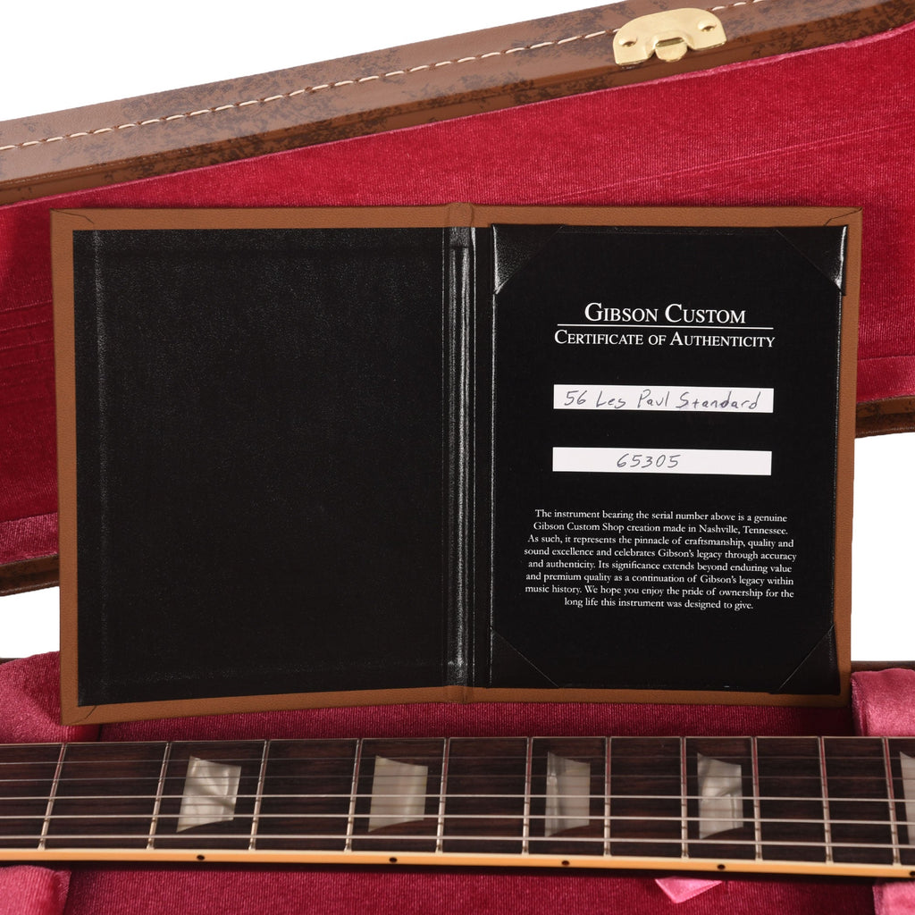 Gibson Custom Shop 1956 Les Paul Standard Antique Ebony VOS w/P90 Pickups - View 9 | MusicMarket