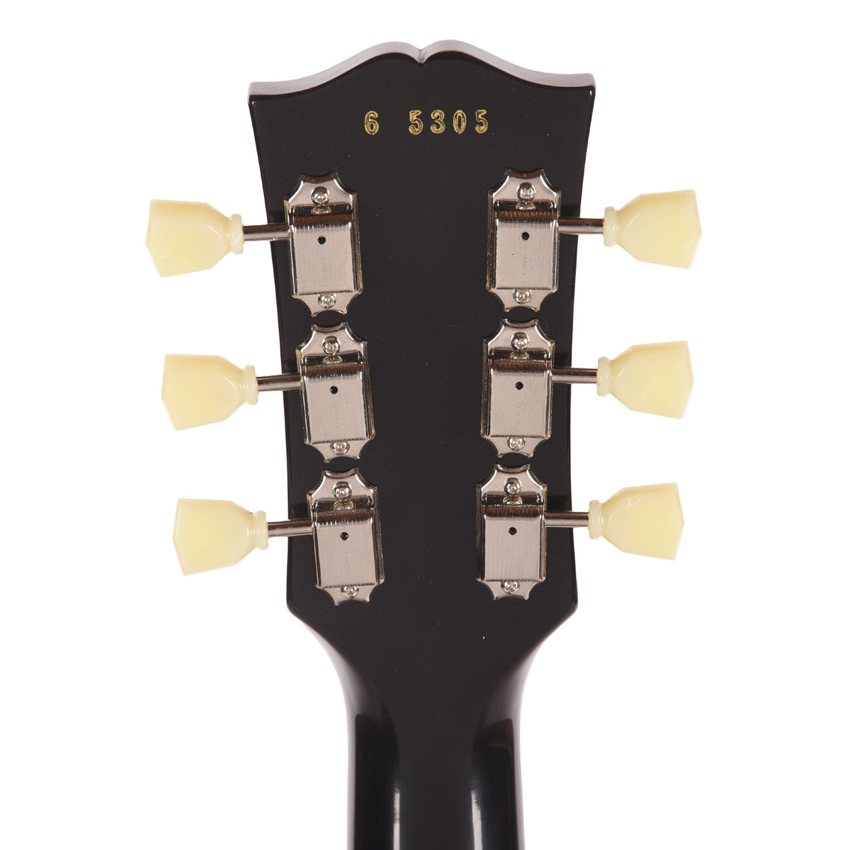 Gibson Custom Shop 1956 Les Paul Standard Antique Ebony VOS w/P90 Pickups - View 7 | MusicMarket