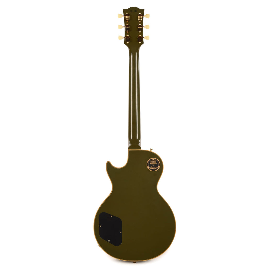 Gibson Custom Shop 1957 Les Paul Custom "CME Spec" Antique Olive Drab VOS w/Custom "S" Buckers - View 5 | MusicMarket