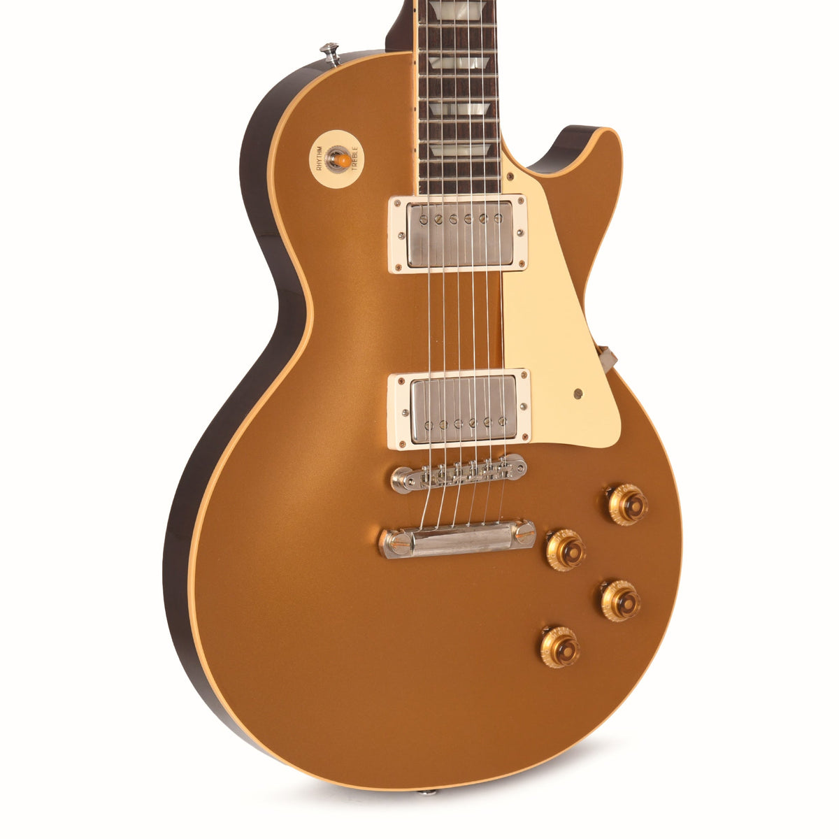 Gibson Custom Shop 1957 Les Paul Goldtop "CME Spec" Double Gold Darkback VOS w/59 Carmelita Neck - MusicMarket