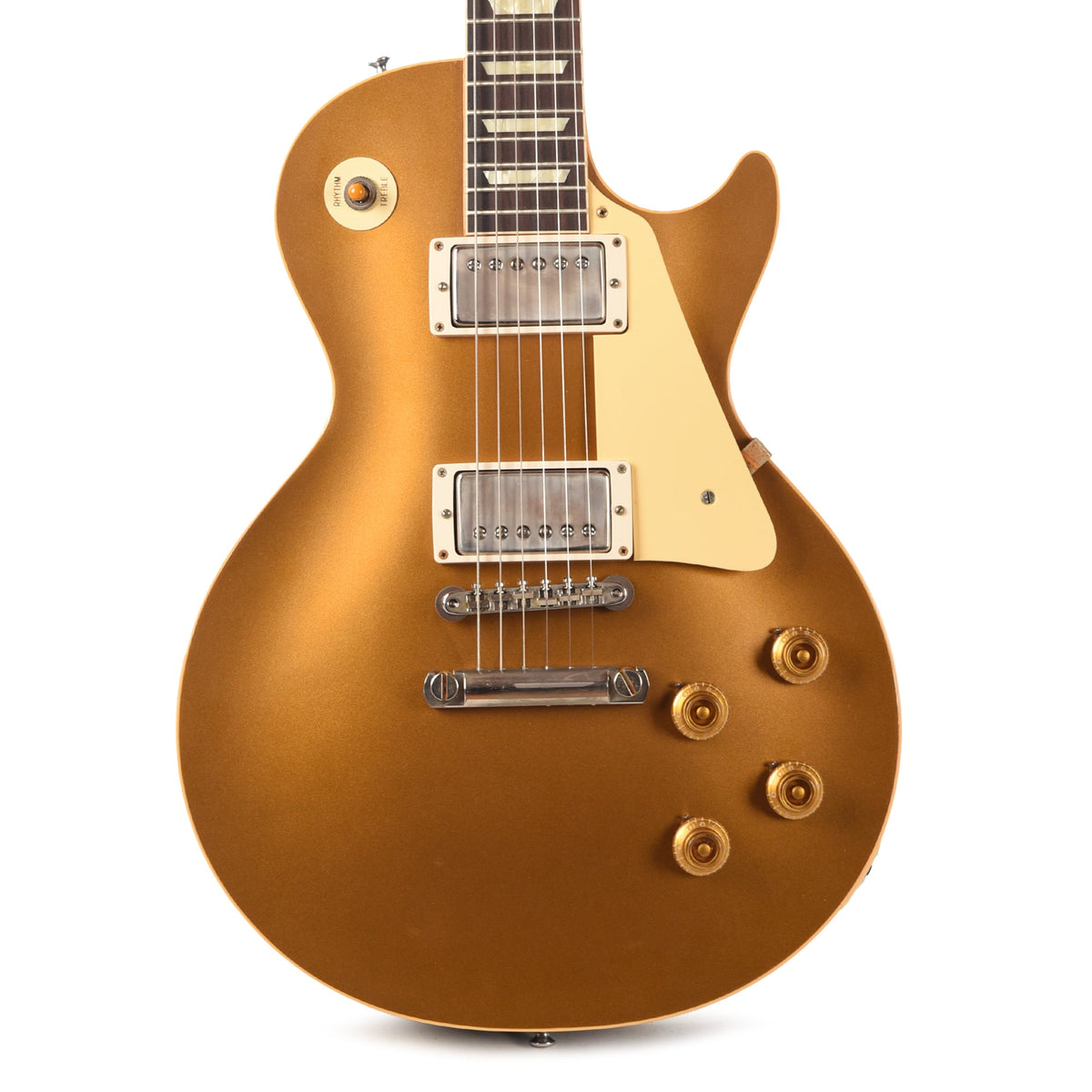 Gibson Custom Shop 1957 Les Paul Goldtop "CME Spec" Double Gold Darkback VOS w/60 V2 Neck - View 2 | MusicMarket