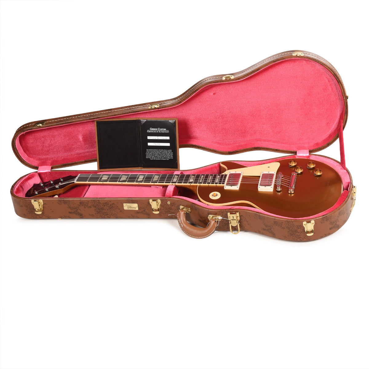 Gibson Custom Shop 1957 Les Paul Goldtop "CME Spec" Double Gold VOS w/60 V2 Neck - View 8 | MusicMarket