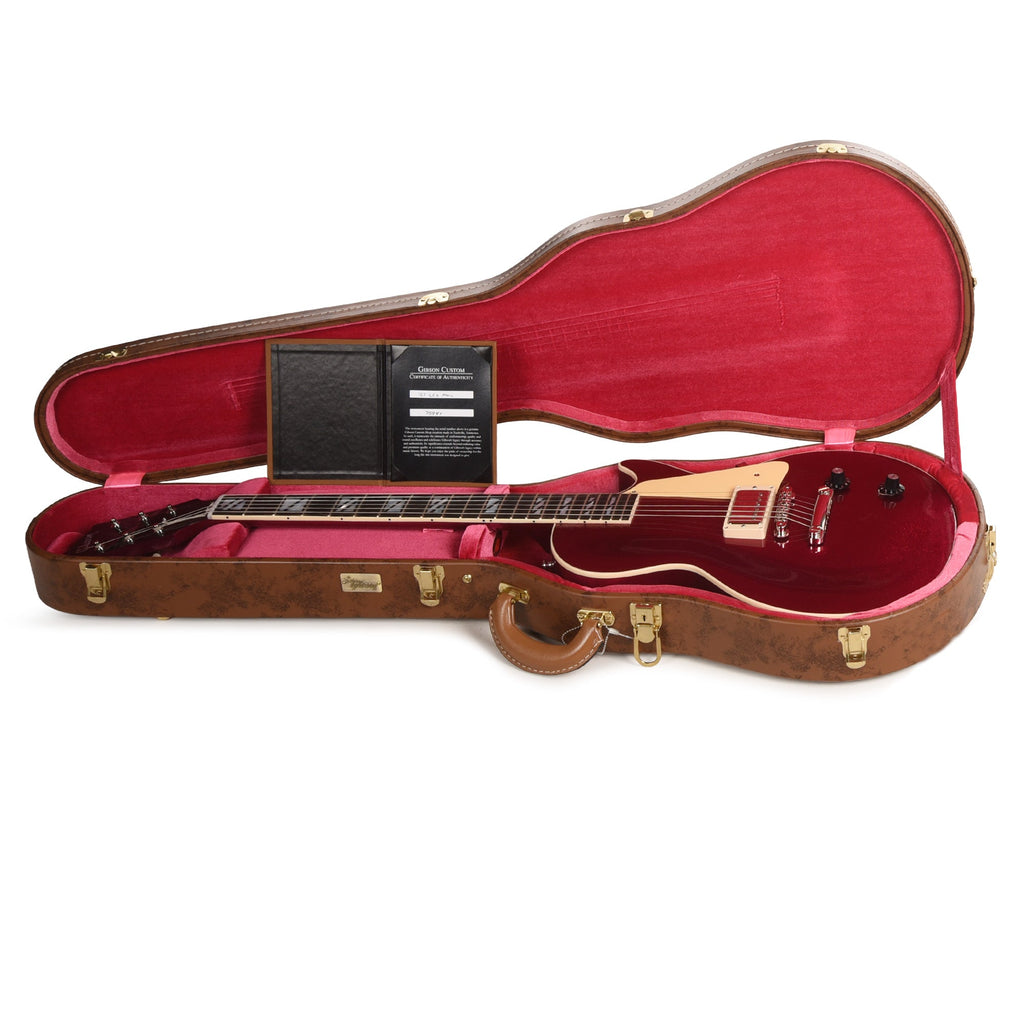 Gibson Custom Shop 1957 Les Paul Standard "CME Spec" Pink Sparkle Gloss W/Single Custom "S" Bucker - View 8 |