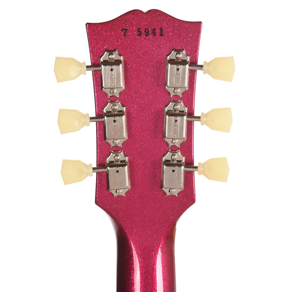 Gibson Custom Shop 1957 Les Paul Standard "CME Spec" Pink Sparkle Gloss W/Single Custom "S" Bucker - View 7 |