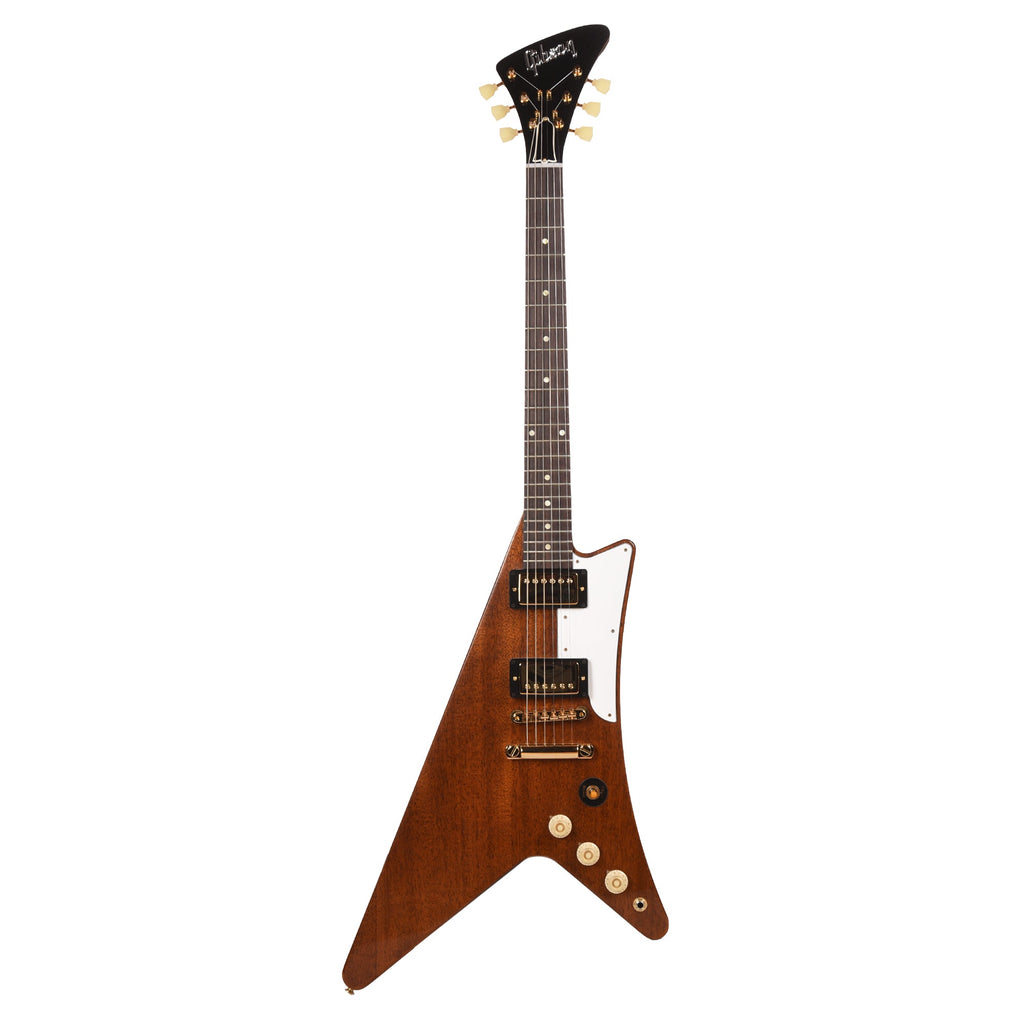 Gibson Custom Shop 1957 Mahogany Moderne Reissue Antique Natural VOS - View 4 | MusicMarket