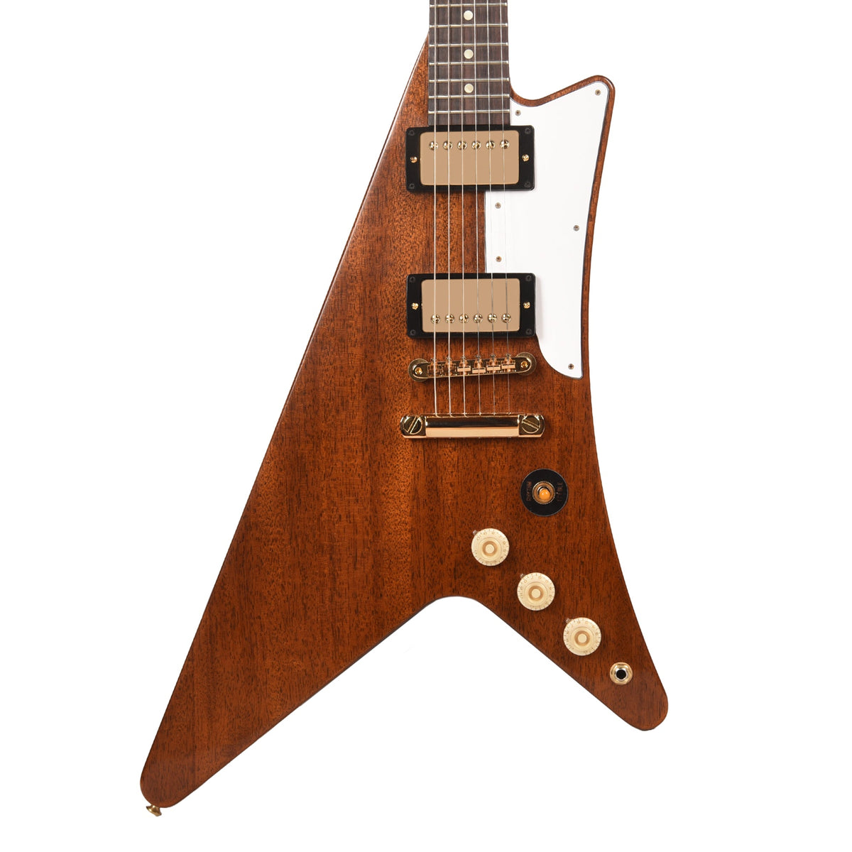 Gibson Custom Shop 1957 Mahogany Moderne Reissue Antique Natural VOS - View 2 | MusicMarket