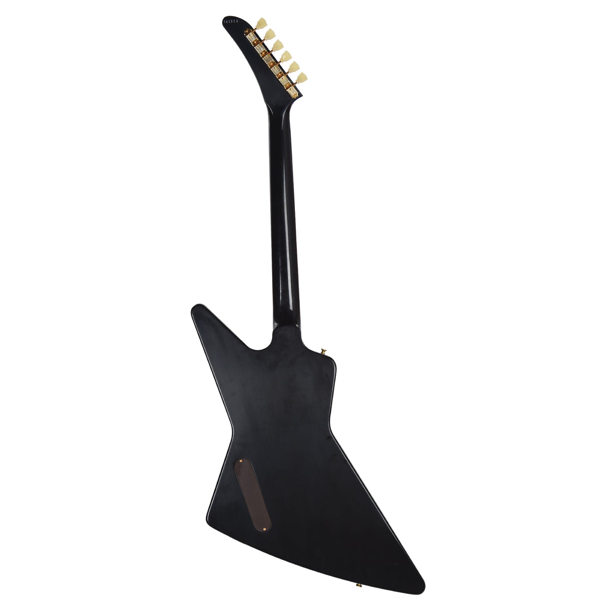 Gibson Custom Shop 1958 Korina Explorer Ebony VOS w/Black Pickguard - View 5 | MusicMarket