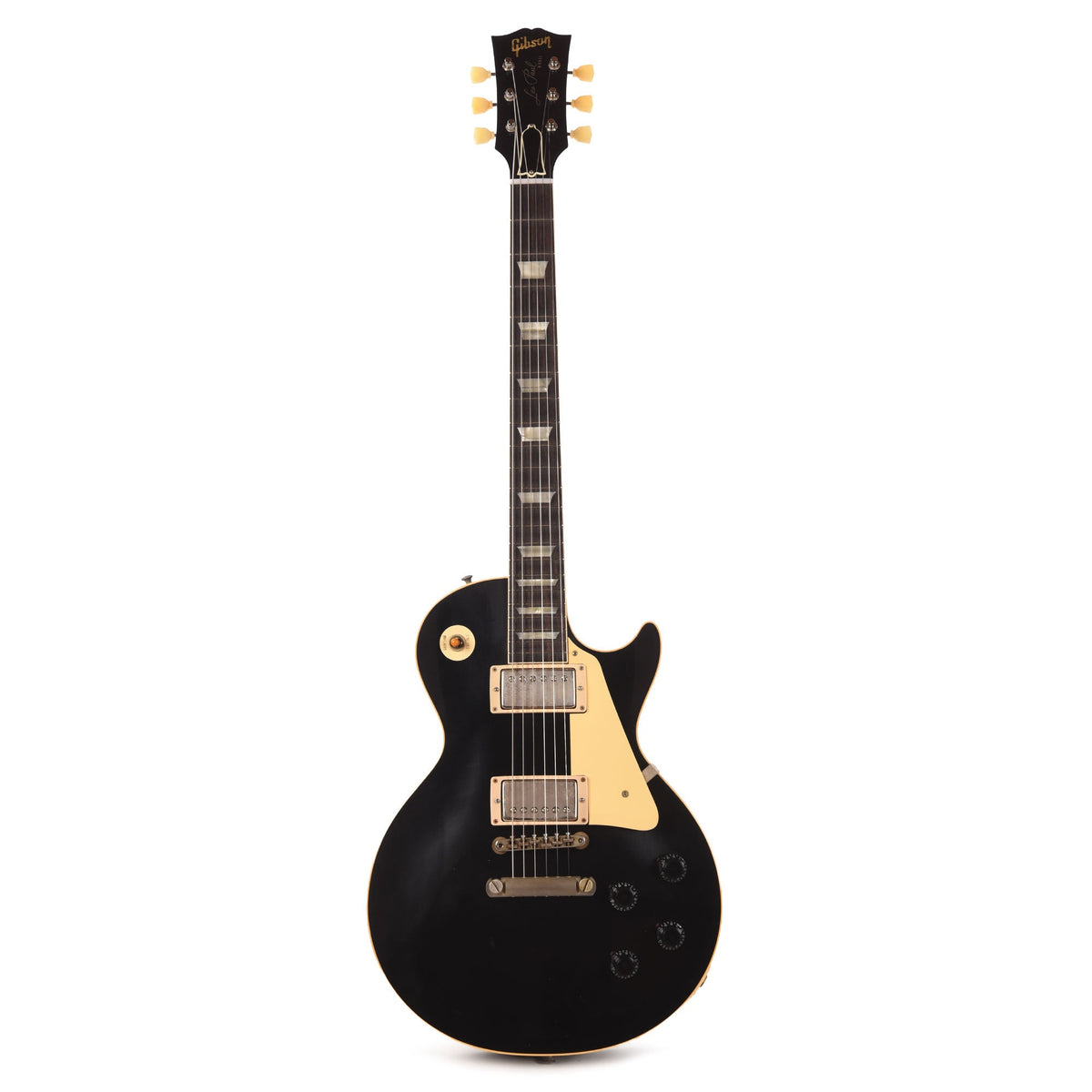 Gibson Custom Shop 1958 Les Paul Standard All Ebony Ultra Murphy Lab Light Aged - View 4 | MusicMarket
