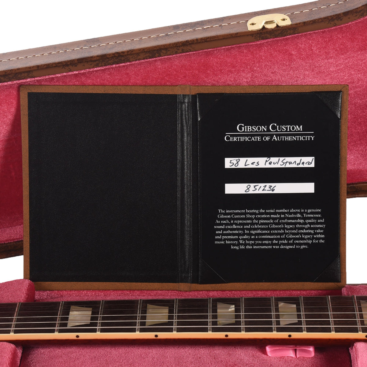 Gibson Custom Shop 1958 Les Paul Standard "CME Spec" Green Lemon VOS w/59 Carmelita Neck - View 9 | MusicMarket