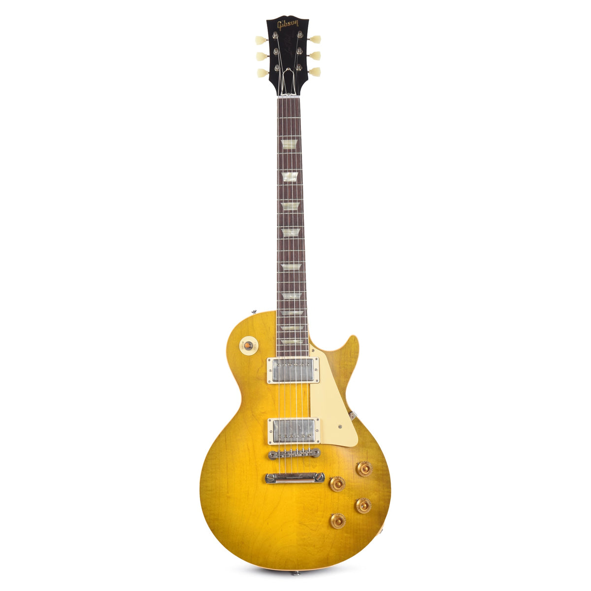 Gibson Custom Shop 1958 Les Paul Standard "CME Spec" Green Lemon VOS w/60 V2 Neck Profile - View 4 | MusicMarket