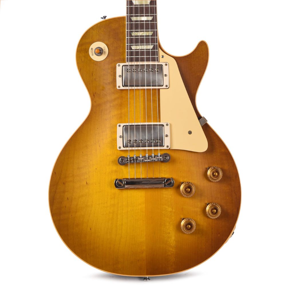 Gibson Custom Shop 1958 Les Paul Standard "CME Spec" Green Lemon VOS w/60 V2 Neck Profile - View 2 | MusicMarket