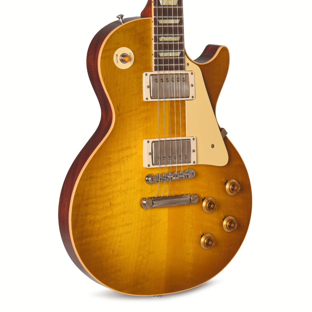Gibson Custom Shop 1958 Les Paul Standard "CME Spec" Green Lemon VOS w/60 V2 Neck Profile - MusicMarket