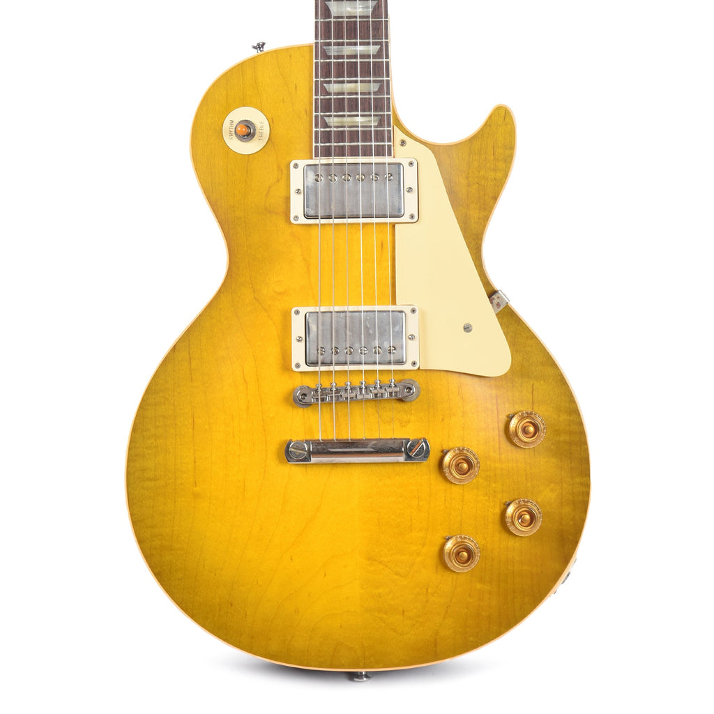 Gibson Custom Shop 1958 Les Paul Standard "CME Spec" Green Lemon VOS w/60 V2 Neck Profile - View 2 | MusicMarket