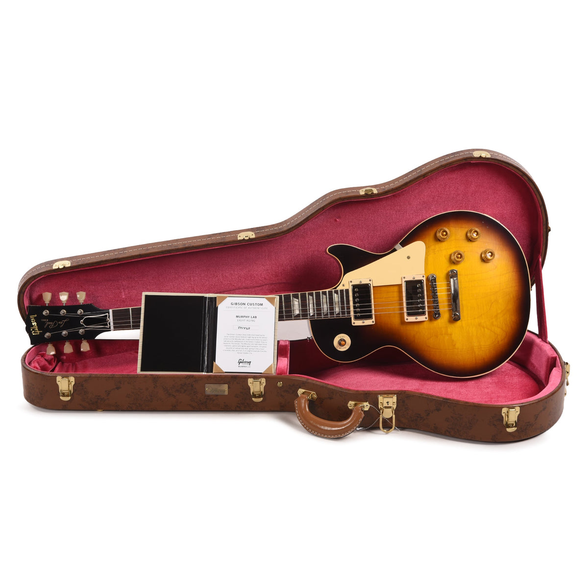 Gibson Custom Shop 1958 Les Paul Standard "CME Spec" Kindred Burst Light Aged w/60 V2 Neck - View 9 | MusicMarket