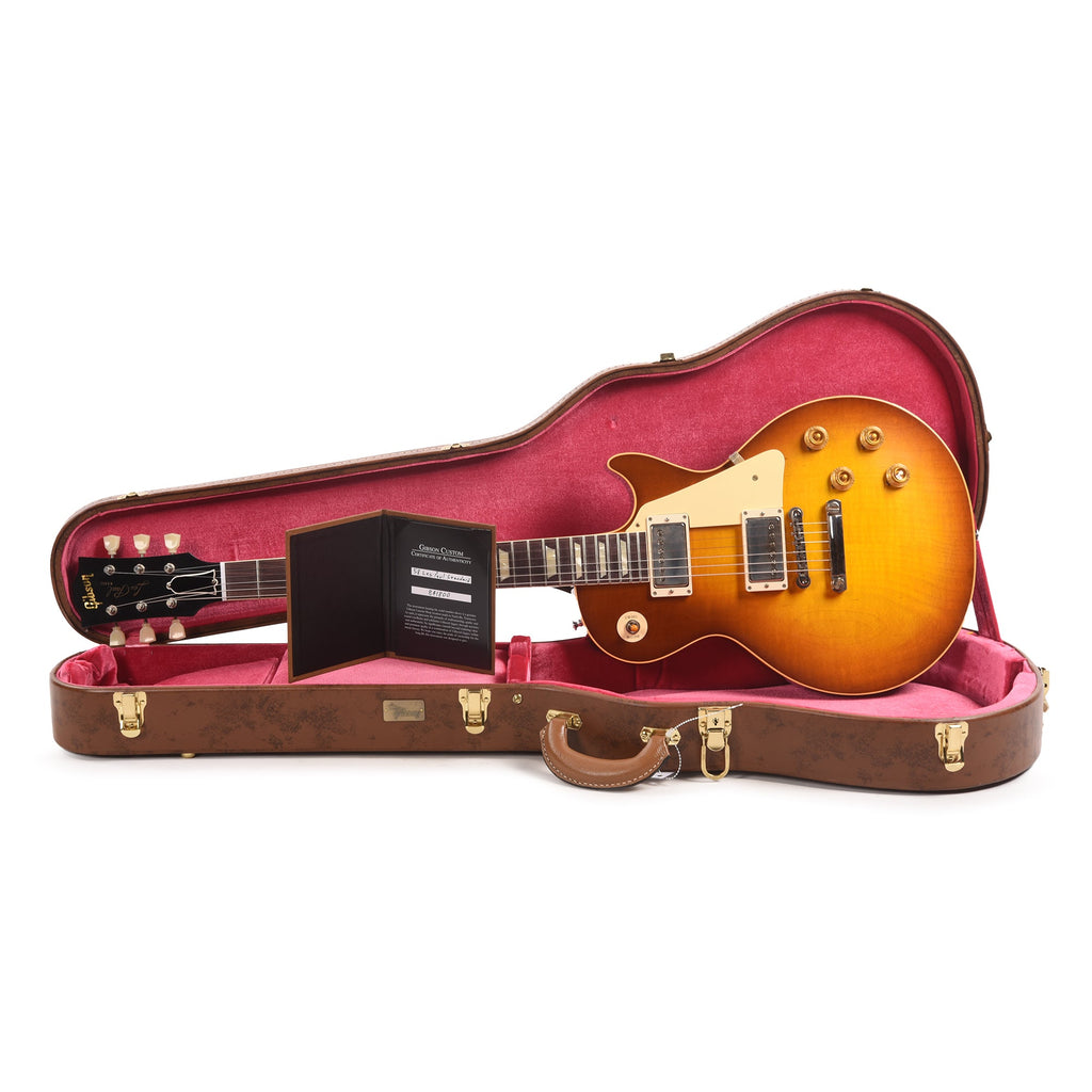 Gibson Custom Shop 1958 Les Paul Standard "CME Spec" Slow Iced Tea Fade VOS w/59 Carmelita Neck - View 9 | MusicMarket