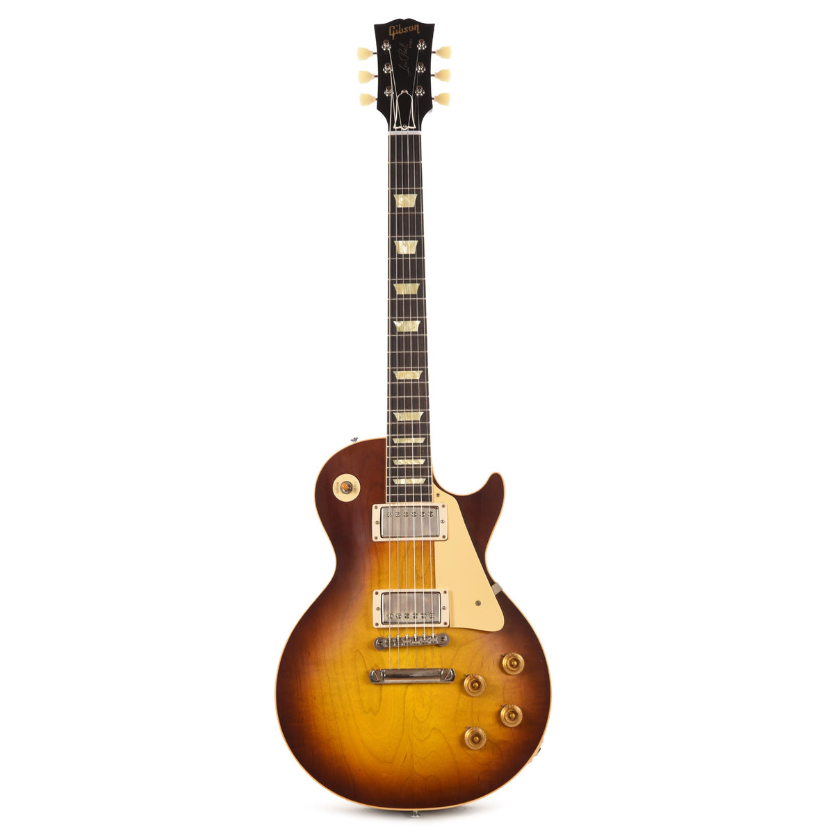 Gibson Custom Shop 1958 Les Paul Standard Reissue Iced Tea Burst VOS - View 4 | MusicMarket