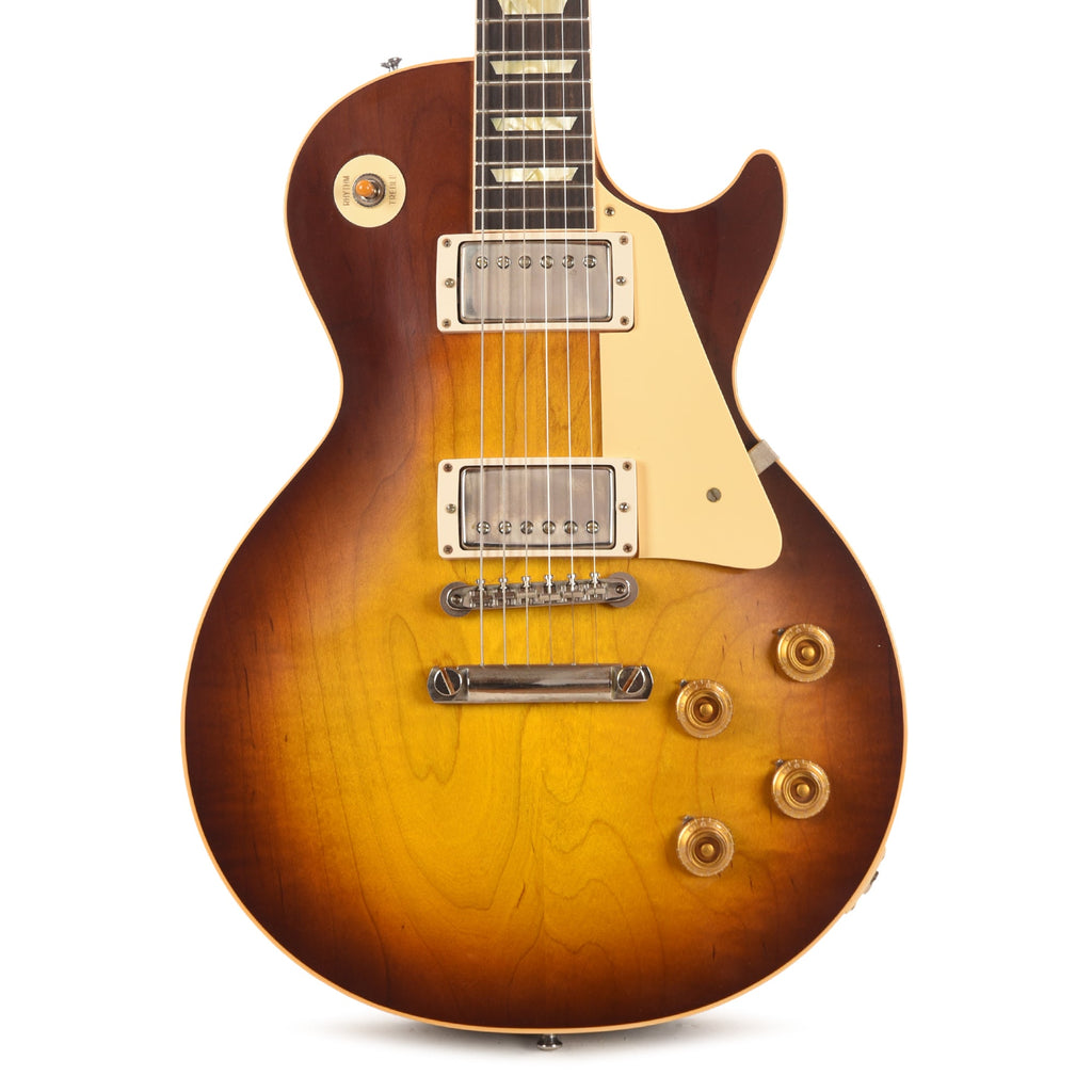 Gibson Custom Shop 1958 Les Paul Standard Reissue Iced Tea Burst VOS - View 2 | MusicMarket