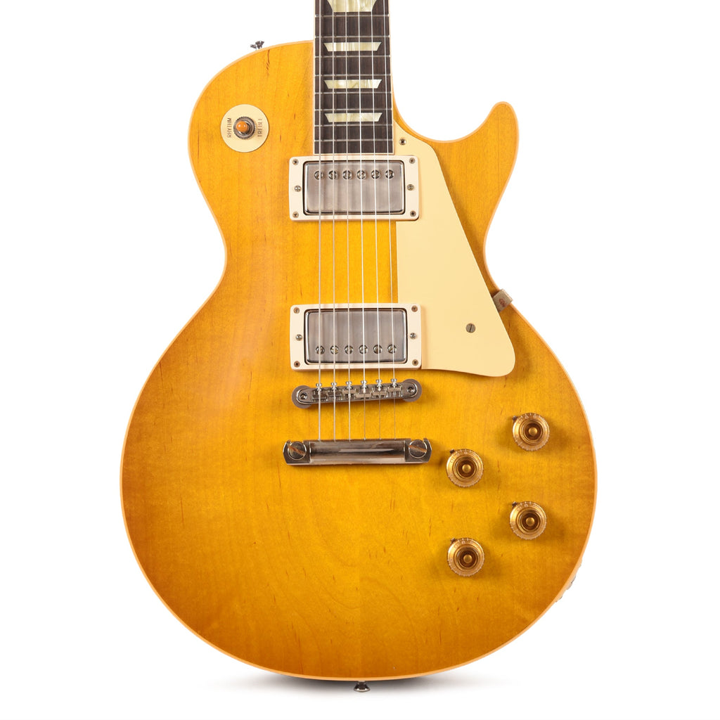 Gibson Custom Shop 1958 Les Paul Standard Reissue Lemon Burst VOS - View 2 | MusicMarket