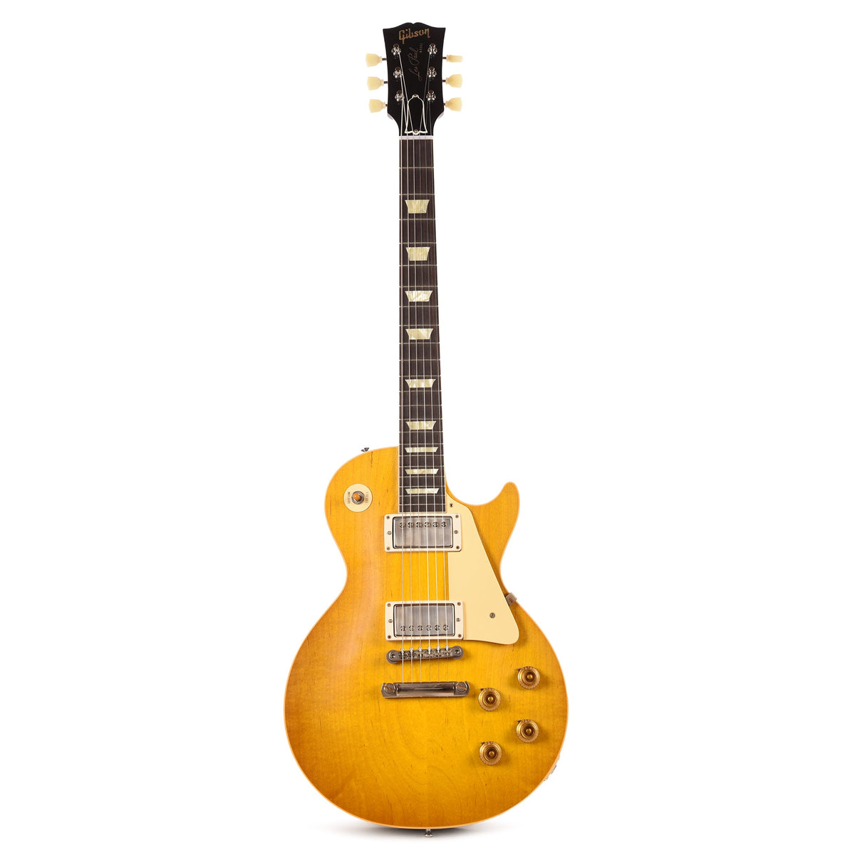 Gibson Custom Shop 1958 Les Paul Standard Reissue Lemon Burst VOS - View 4 | MusicMarket