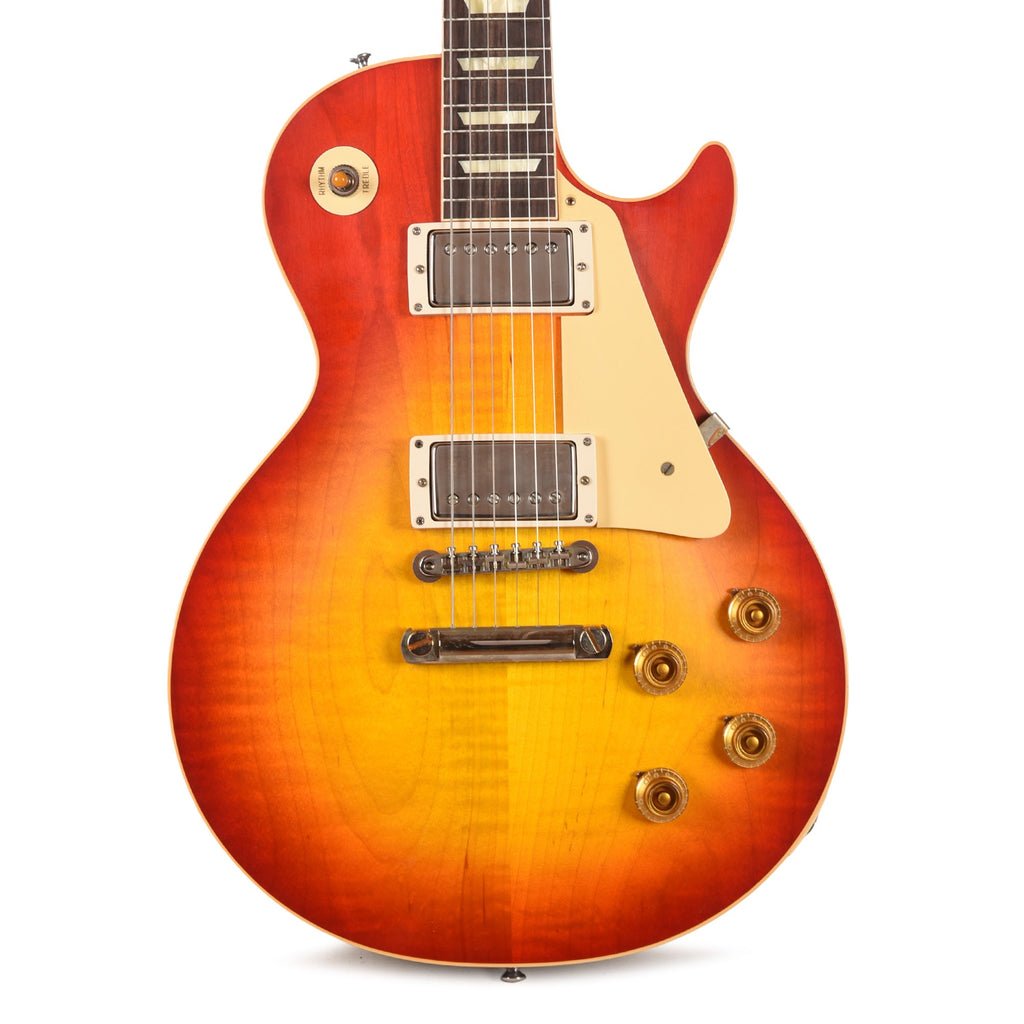 Gibson Custom Shop 1958 Les Paul Standard Reissue Washed Cherry Sunburst VOS - View 2 | MusicMarket