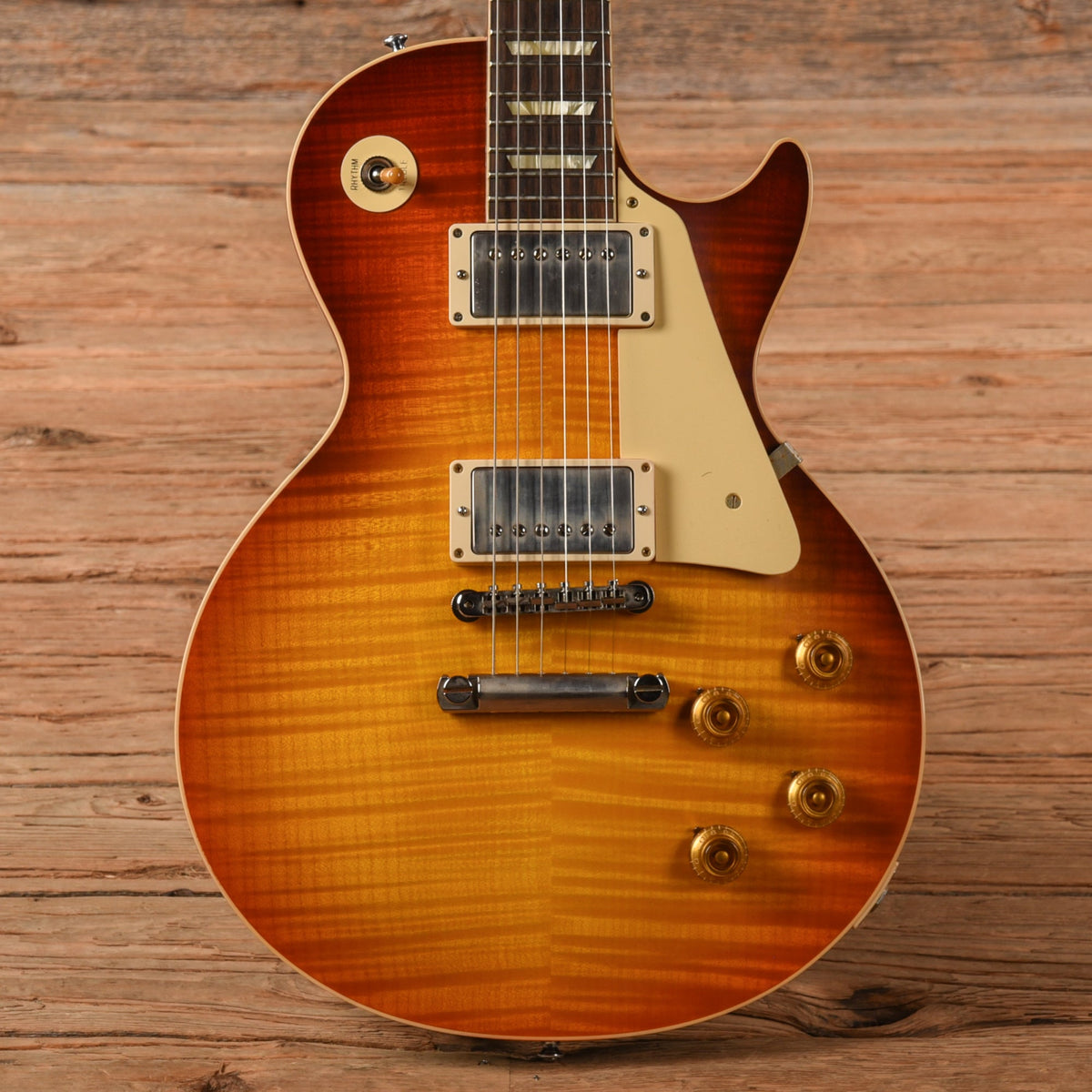 Gibson Custom Shop 1958 LP Standard "CME Spec" w/60 V2 Neck Profile Slow Iced Tea Fade 2019 - MusicMarket