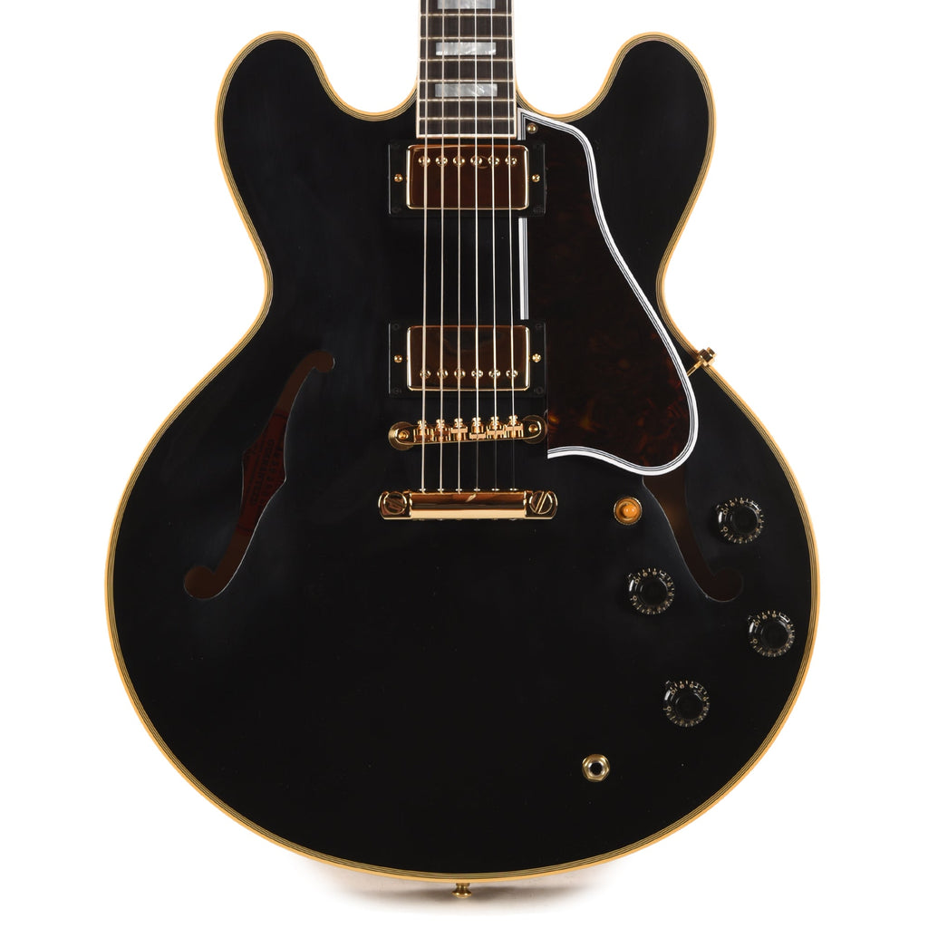 Gibson Custom Shop 1959 ES-355 Reissue Stop Bar Ebony VOS - View 2 | MusicMarket