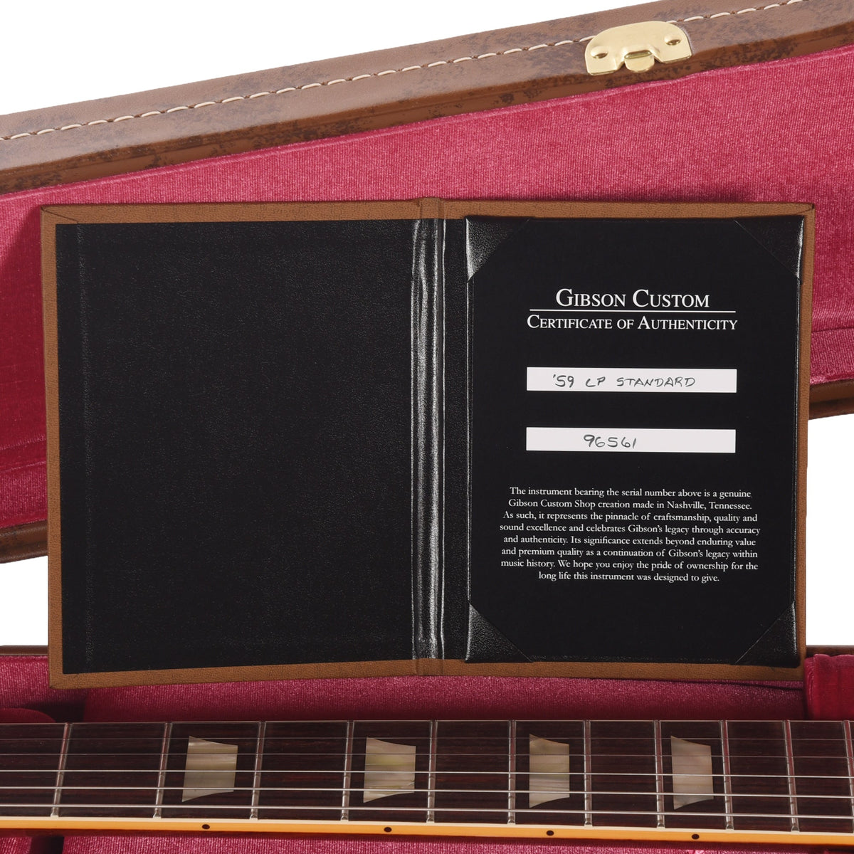 Gibson Custom Shop 1959 Les Paul Standard "CME Spec" AAA Torrefied Maple Factory Burst VOS w/'59 Carmelita Neck -