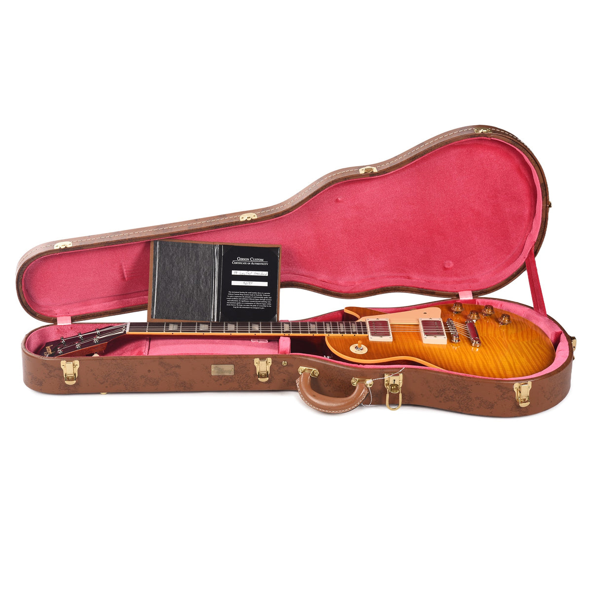 Gibson Custom Shop 1959 Les Paul Standard "CME Spec" Chambered Dirty Lemon Fade VOS - View 8 | MusicMarket
