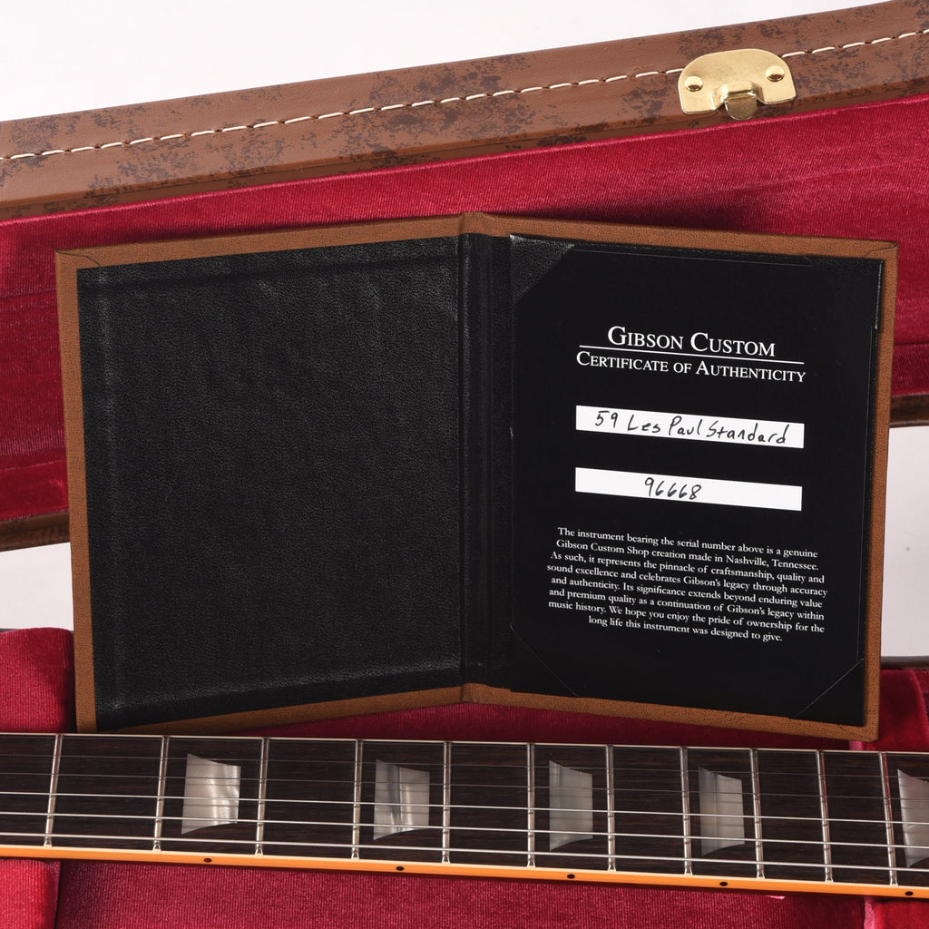 Gibson Custom Shop 1959 Les Paul Standard "CME Spec" Chambered Kindred Burst VOS w/Lightweight Back - View 9 |