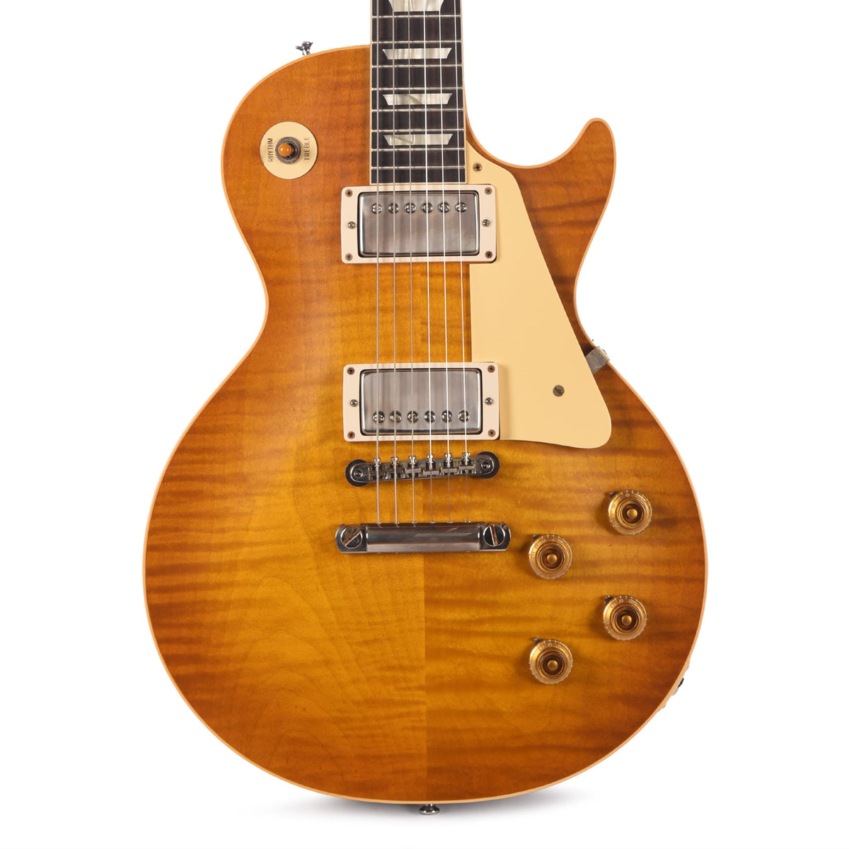 Gibson Custom Shop 1959 Les Paul Standard "CME Spec" Dirty Lemon VOS w/59 Carmelita Nec - View 2 | MusicMarket