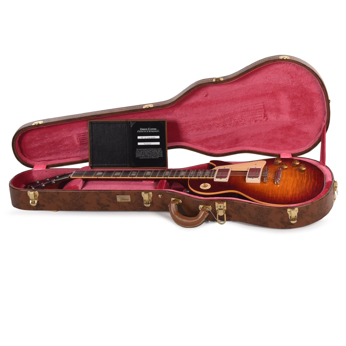 Gibson Custom Shop 1959 Les Paul Standard "CME Spec" Factory Burst VOS w/59 Carmelita Neck - View 8 | MusicMarket