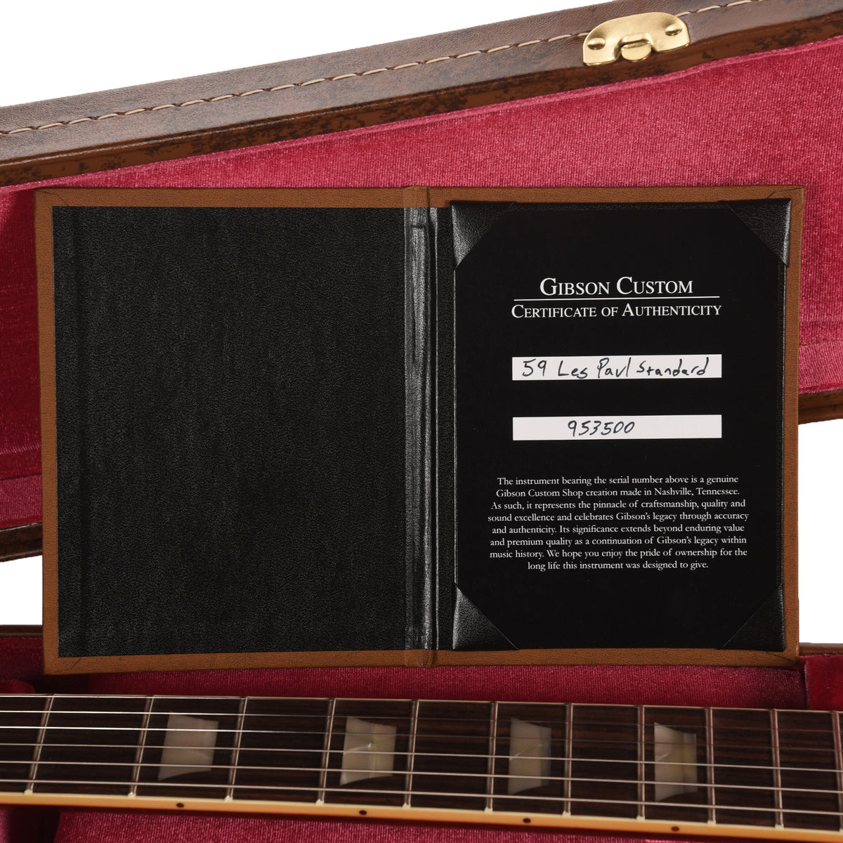 Gibson Custom Shop 1959 Les Paul Standard "CME Spec" Factory Burst VOS w/59 Carmelita Neck - View 9 | MusicMarket