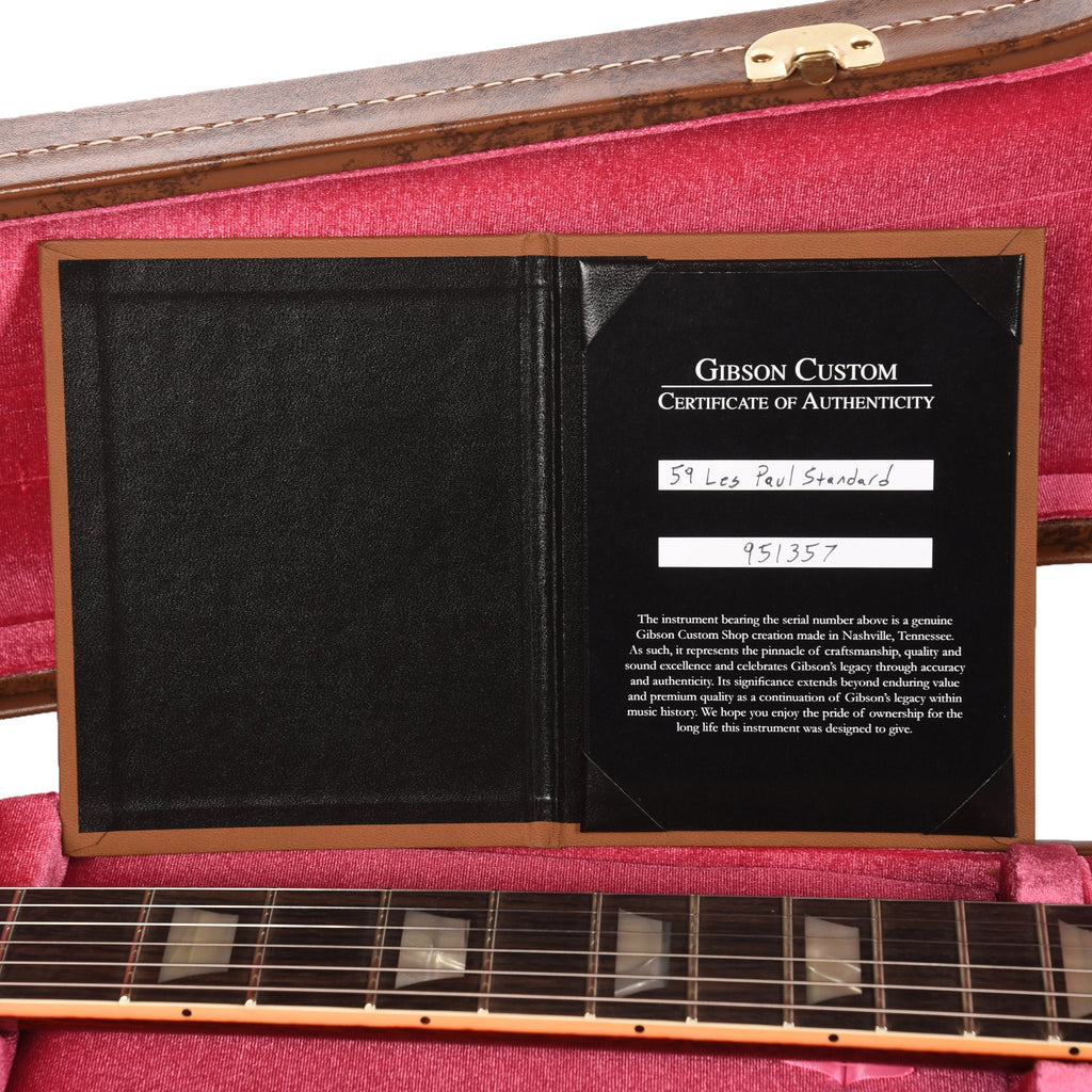 Gibson Custom Shop 1959 Les Paul Standard "CME Spec" Royal Tea Burst Gloss w/'59 Carmelita Neck - View 9 | MusicMarket