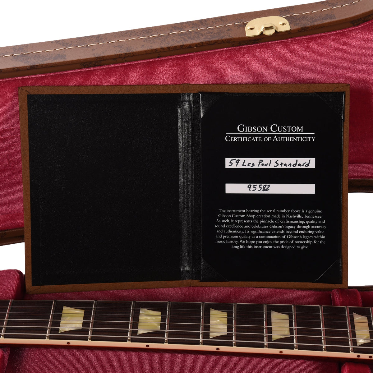 Gibson Custom Shop 1959 Les Paul Standard "CME Spec" Royal Tea Burst Gloss w/59 Carmelita Neck - View 9 | MusicMarket