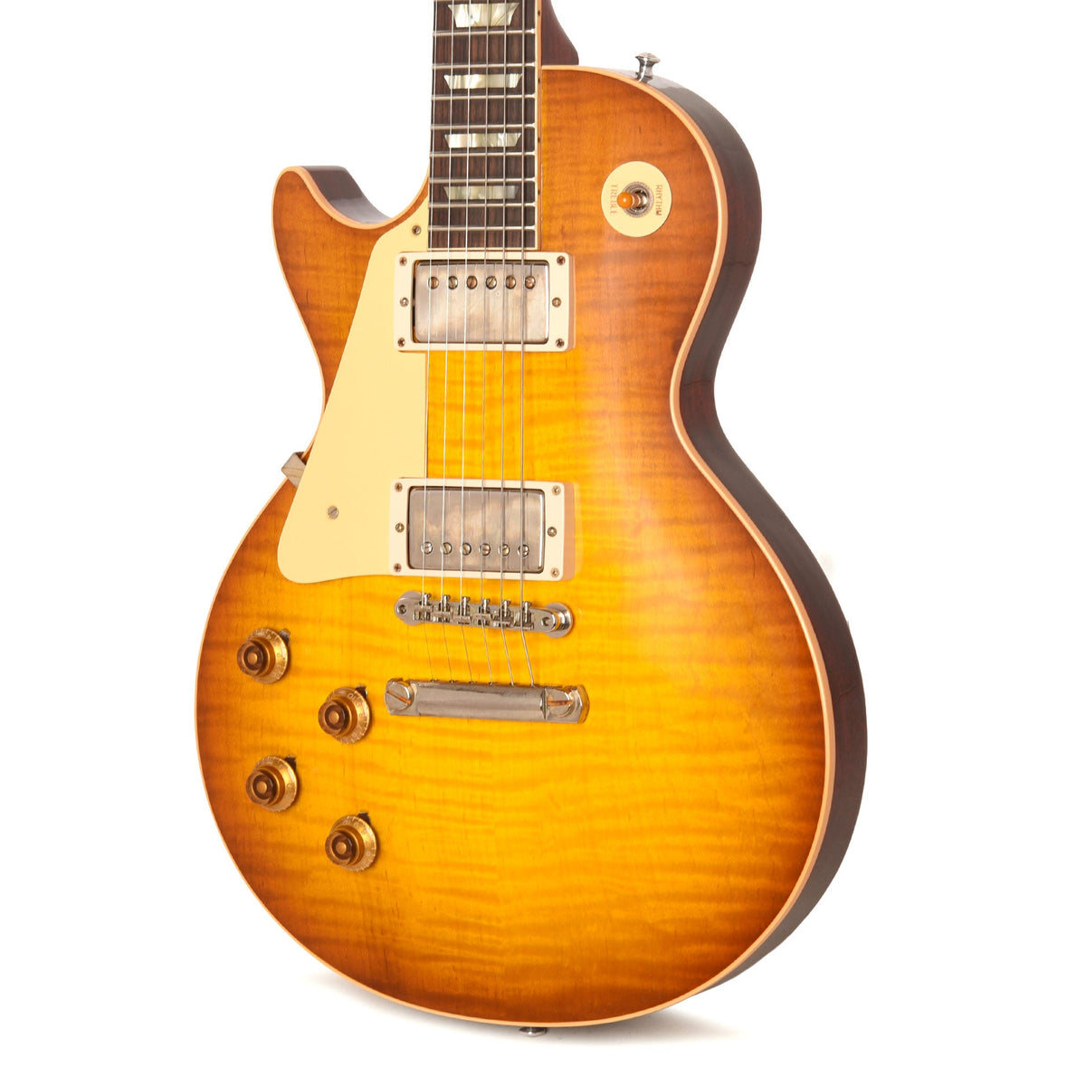 Gibson Custom Shop 1959 Les Paul Standard LEFTY "CME Spec" Golden Poppy Burst VOS w/59 Carmelita Neck - MusicMarket