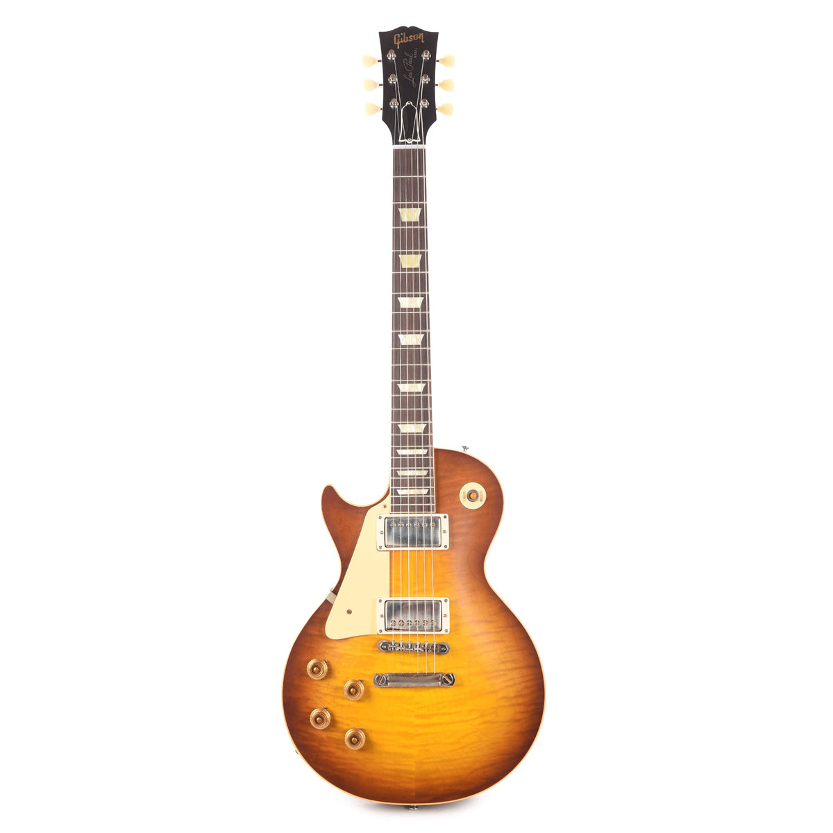 Gibson Custom Shop 1959 Les Paul Standard LEFTY "CME Spec" Golden Poppy Burst VOS w/59 Carmelita Neck - View 4 |