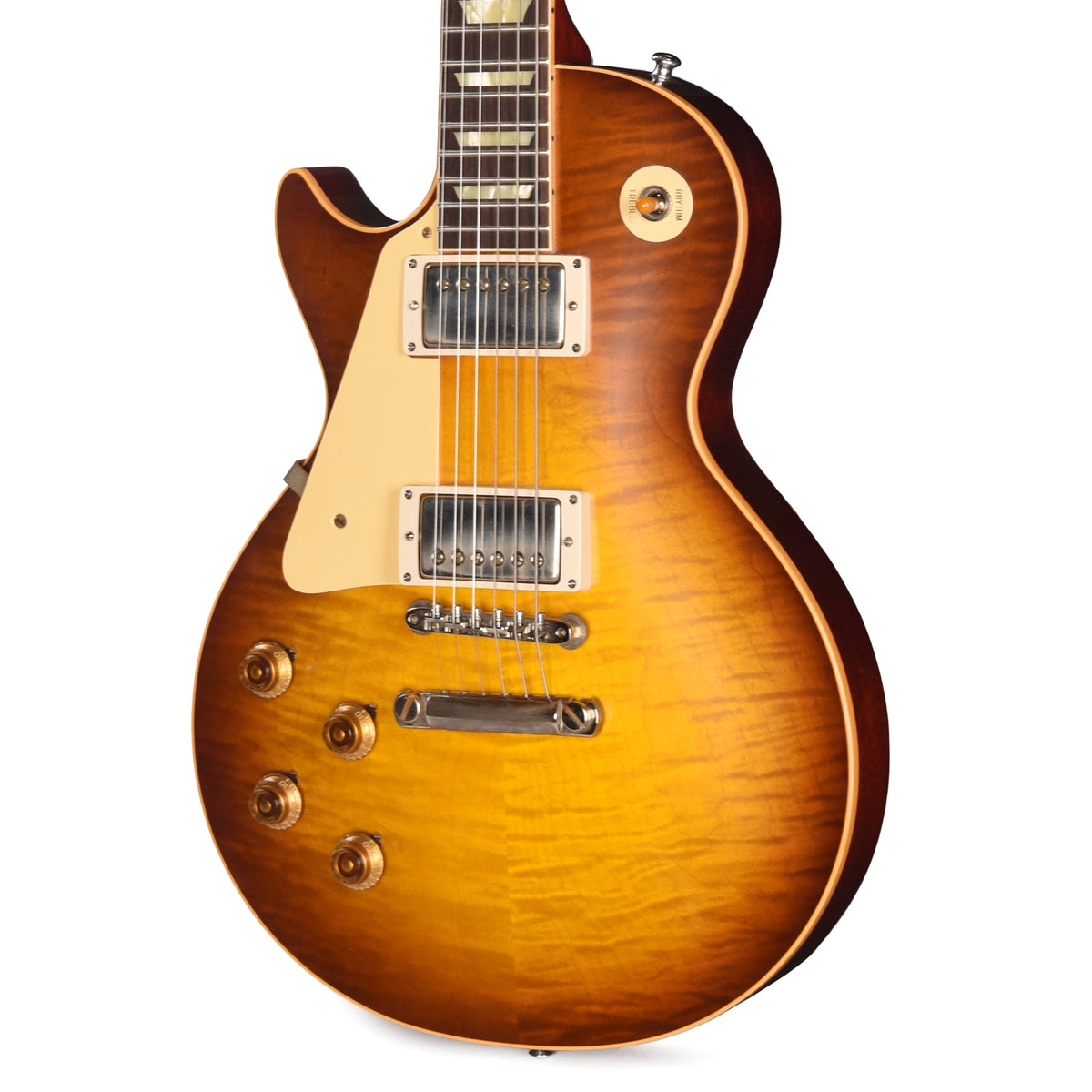 Gibson Custom Shop 1959 Les Paul Standard LEFTY "CME Spec" Golden Poppy Burst VOS w/59 Carmelita Neck - MusicMarket