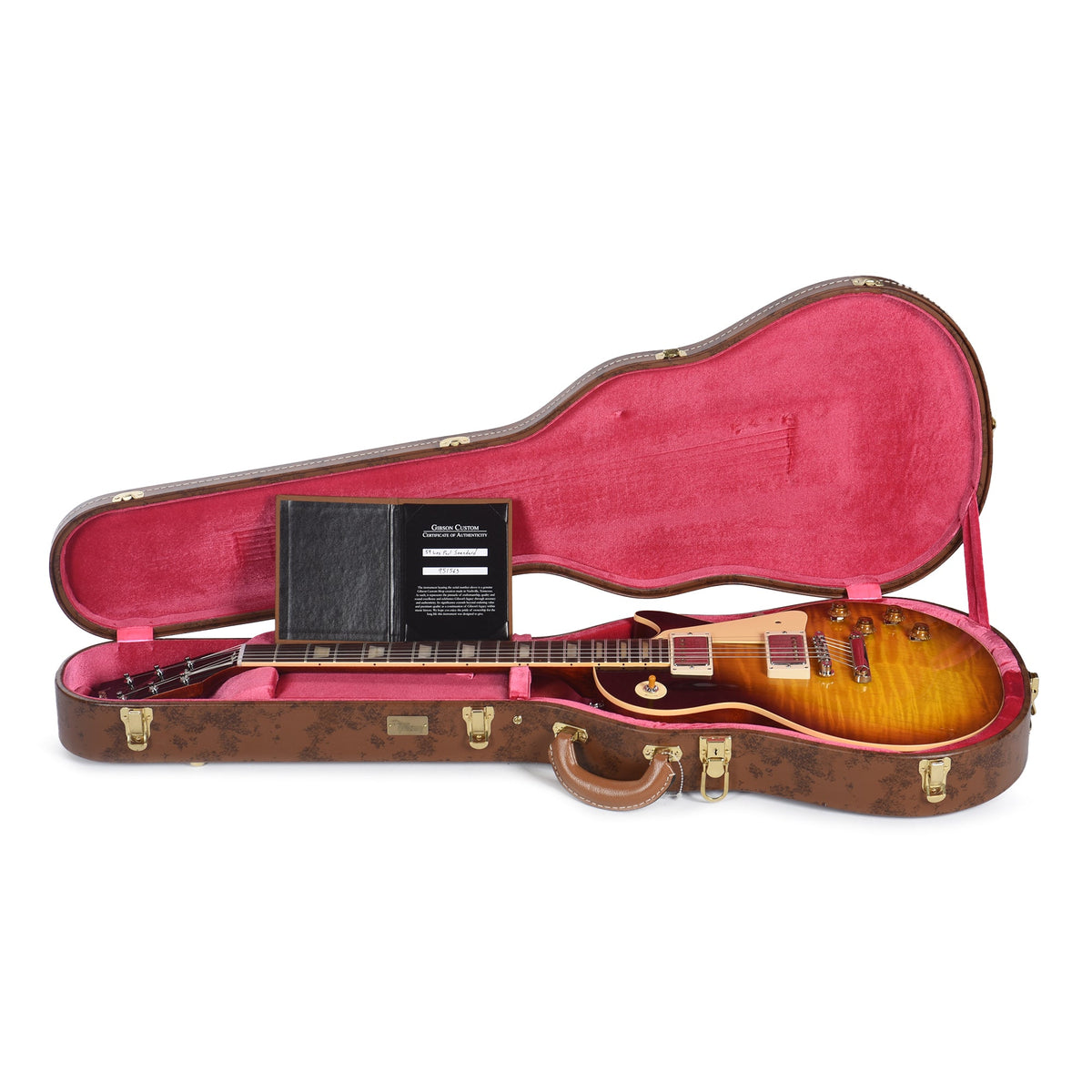 Gibson Custom Shop 1959 Les Paul Standard Reissue Dark Bourbon Fade VOS - View 8 | MusicMarket