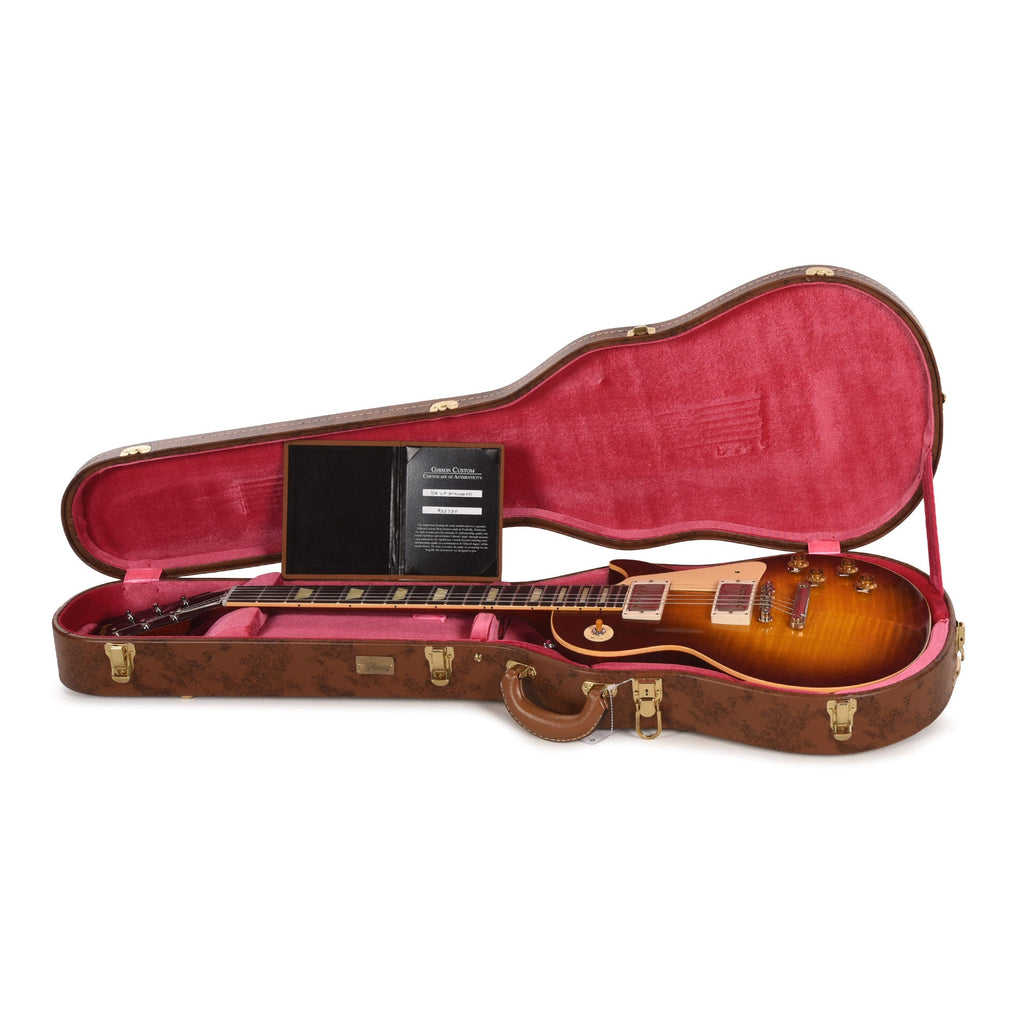 Gibson Custom Shop 1959 Les Paul Standard Reissue Iced Tea Burst VOS - View 8 | MusicMarket