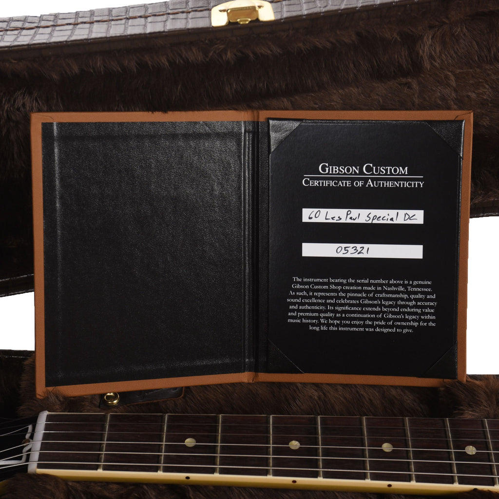 Gibson Custom Shop 1960 Les Paul Special Double Cut Reissue TV Yellow VOS - View 9 | MusicMarket