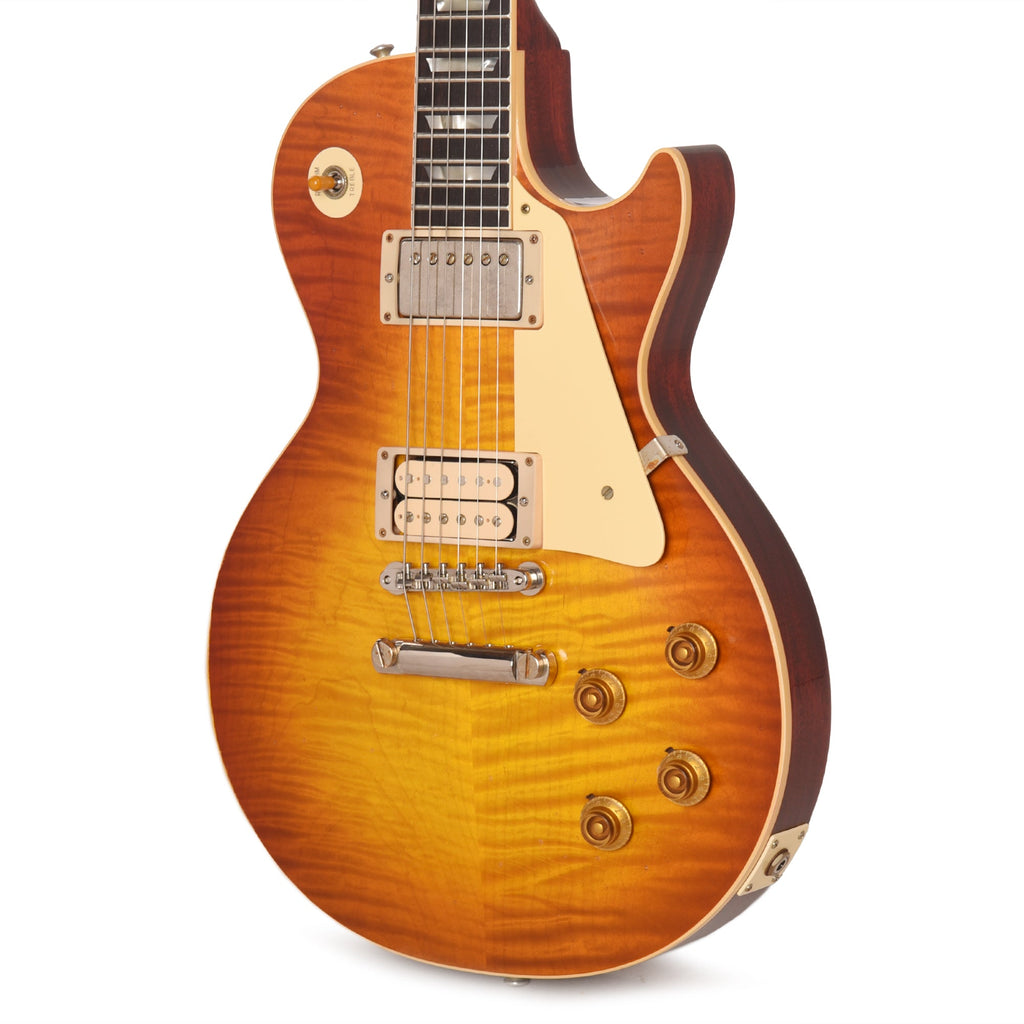 Gibson Custom Shop 1960 Les Paul Standard Beauty of the Burst 151 Murphy Lab Light Aged w/Double Classic White