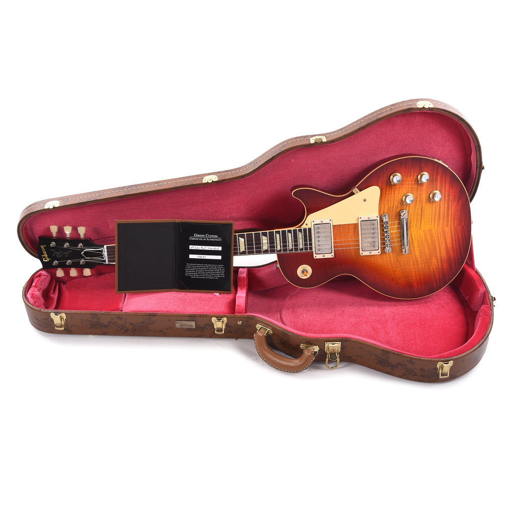 Gibson Custom Shop 1960 Les Paul Standard "CME Spec" Factory Burst VOS w/Scarface Neck - View 9 | MusicMarket